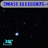 2MASS J11155075-0009259