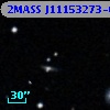2MASS J11153273-0014095