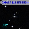 2MASS J11153353-0014180