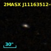 2MASX J11163512-0015059
