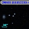 2MASS J11152233-0015022