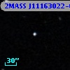 2MASS J11163022-0016333