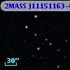 2MASS J11151163-0005503