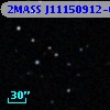 2MASS J11150912-0006135