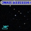 2MASS J11151114-0006255