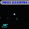 2MASS J11150704-0015152