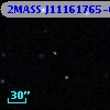 2MASS J11161765-0001219