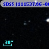 SDSS J111537.86-000154.6