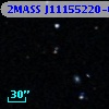 2MASS J11155220-0002326
