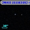 2MASS J11163182-0004081