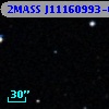 2MASS J11160993-0004083
