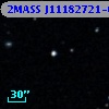 2MASS J11182721-0009224