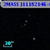 2MASS J11182146-0010464