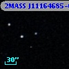 2MASS J11164685-0000016