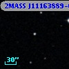 2MASS J11163889-0000094