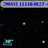 2MASS J11164827-0003097