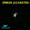 2MASX J11164702-0006008