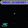 2MASS J11165887-0011453