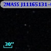 2MASS J11165131-0011455