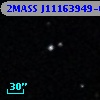 2MASS J11163949-0016577