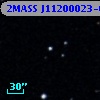 2MASS J11200023-0006441