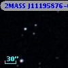 2MASS J11195876-0006559