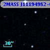 2MASS J11194982-0008291