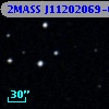 2MASS J11202069-0013599