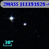 2MASS J11191828-0014259
