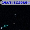 2MASS J11200493-0015118