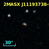 2MASX J11193738-0015233