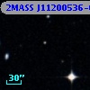 2MASS J11200536-0016073