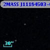 2MASS J11184503-0003155