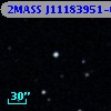 2MASS J11183951-0004580