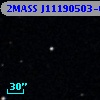 2MASS J11190503-0006301