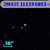 2MASS J11191083-0007591