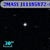 2MASS J11185872-0008257