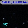 2MASS J11185510-0016527