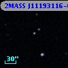 2MASS J11193116-0001352