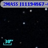 2MASS J11194867-0003559