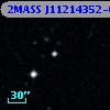 2MASS J11214352-0006522