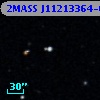 2MASS J11213364-0008327