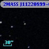 2MASS J11220899-0008538