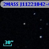 2MASS J11221042-0010568