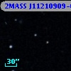 2MASS J11210909-0006128