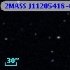 2MASS J11205418-0010003
