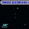 2MASS J11205141-0010454