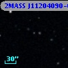 2MASS J11204090-0011448