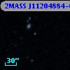 2MASS J11204884-0013000