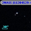 2MASS J11204529-0016084